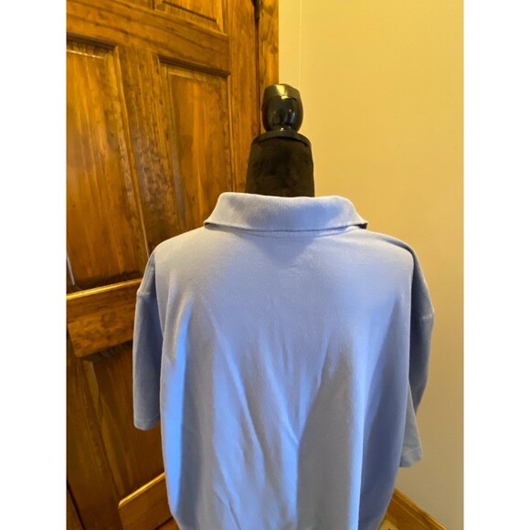 Duluth Polo Shirt 40 Grit Mens Short sleeved Baby Blue Size 3XL Casual - Picture 5 of 7